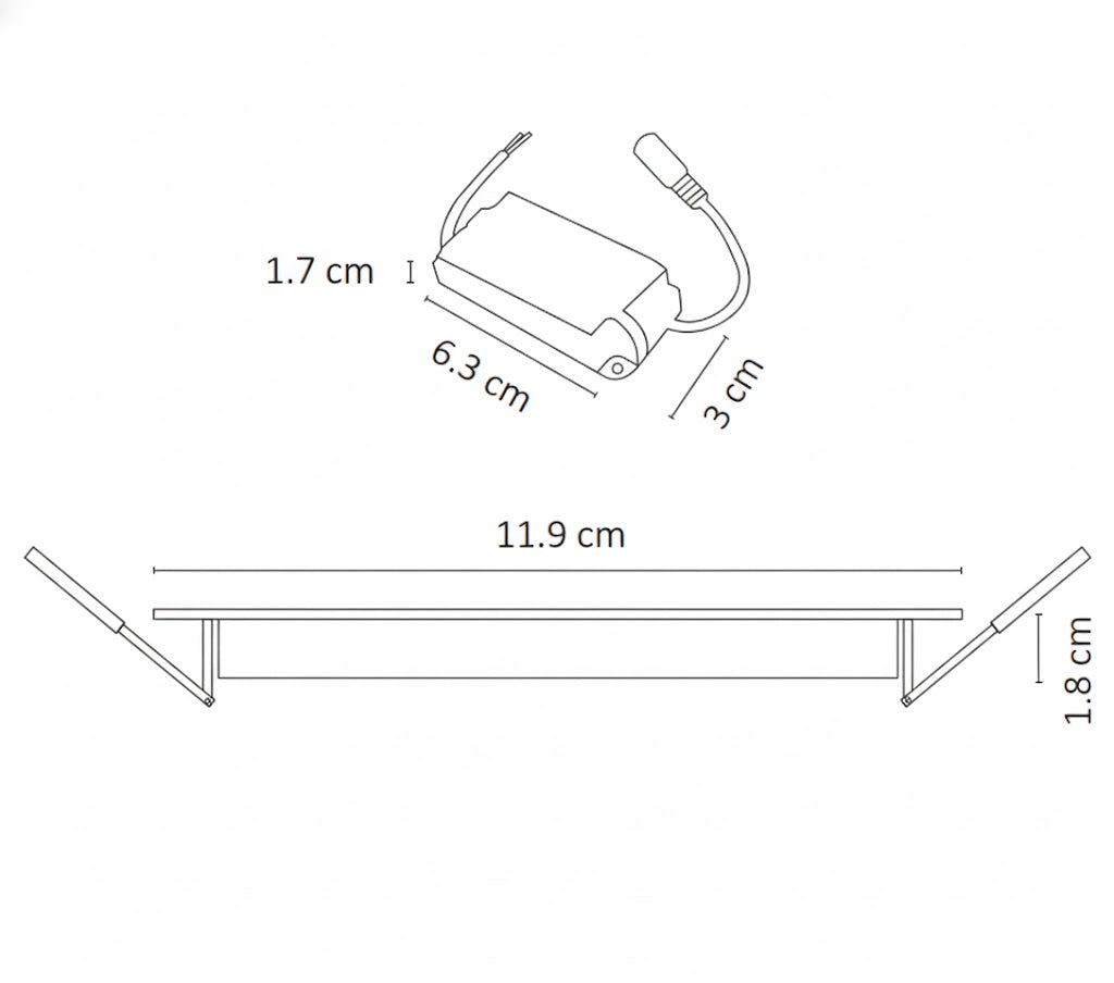 Panel LED Redondo Slim 6W Empotrable 6500K Blanco Frío con Driver para Interior - ARTLITE